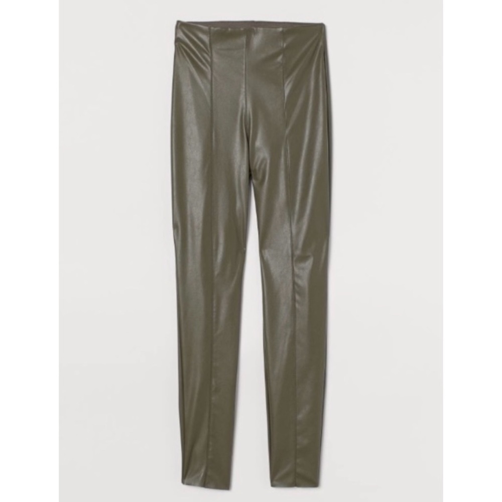 H&M faux leather pants/leggings